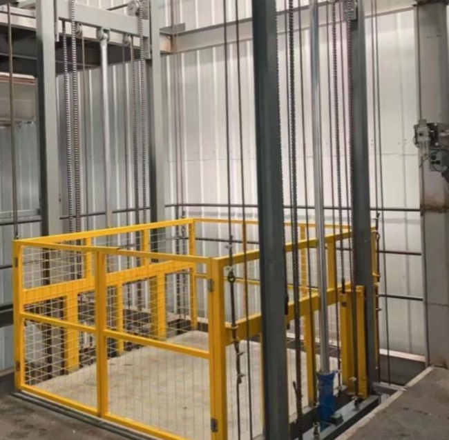 白银导轨式升降机一般加工周期